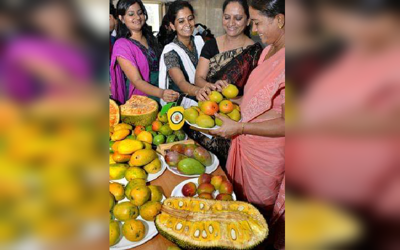 Mangojackfruit Mela in Lalbagh soon Verito.Today