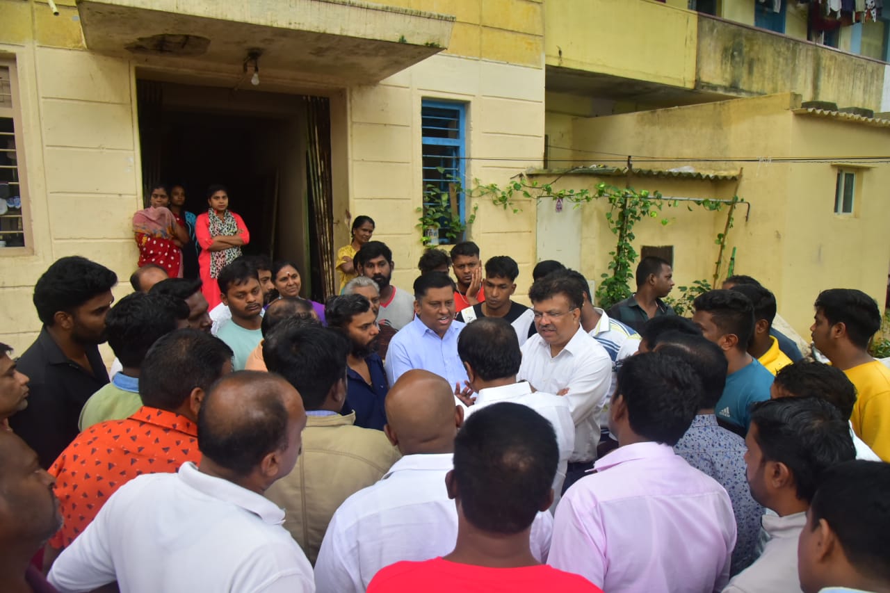 MS Building residents request BBMP to allot sites
