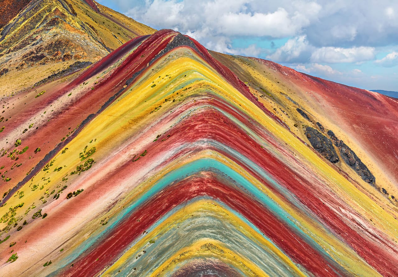 rainbow mountain
